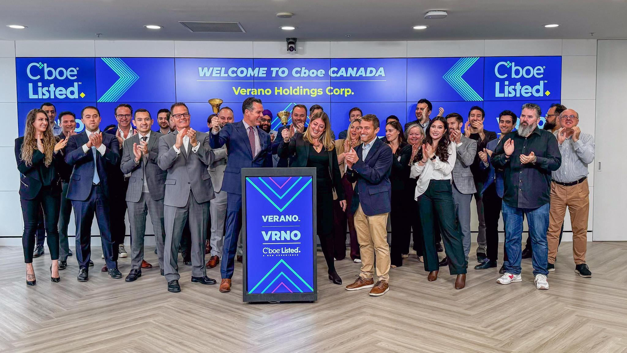 Verano Leadership at Cboe Canada